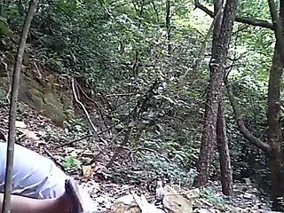 Outdoor father fucking